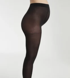 Collant de maternité opaque ceinture ultra extensible Dim Style Mama