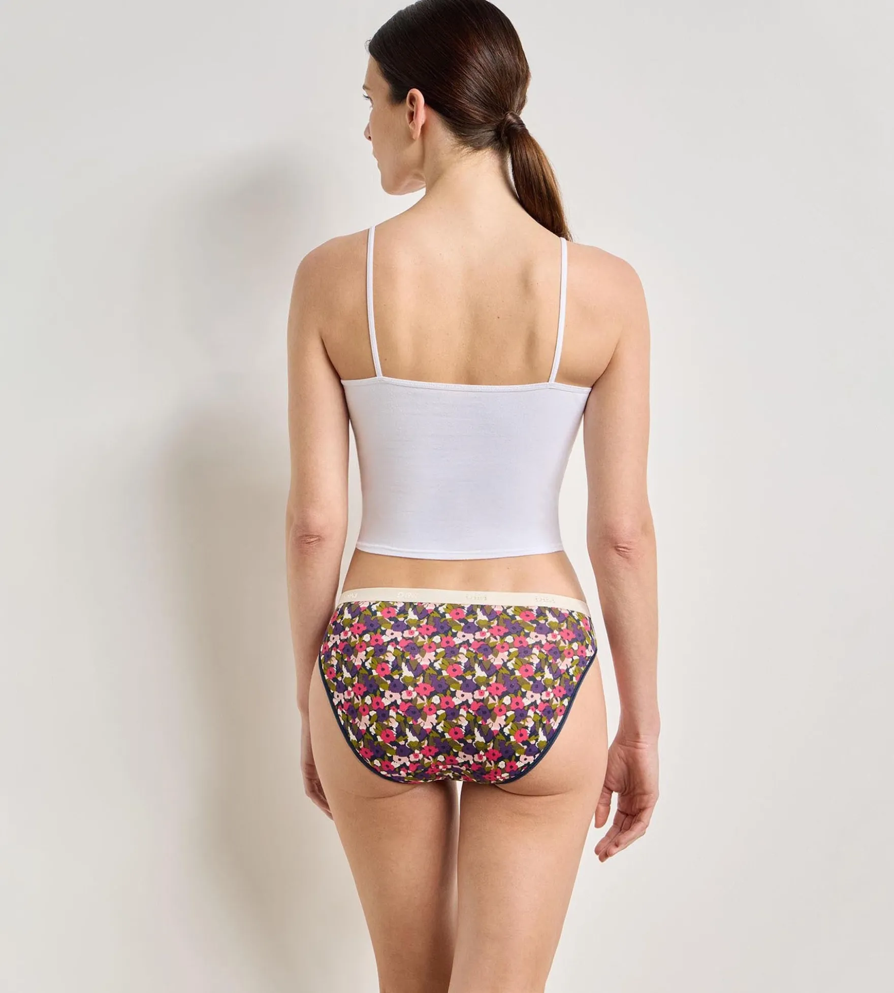 Lot de 5 culottes éclat floral Les Pockets Coton