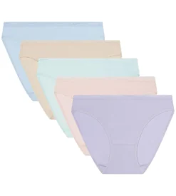 Lot de 5 slips femme pastel Dim x Ines de La Fressange