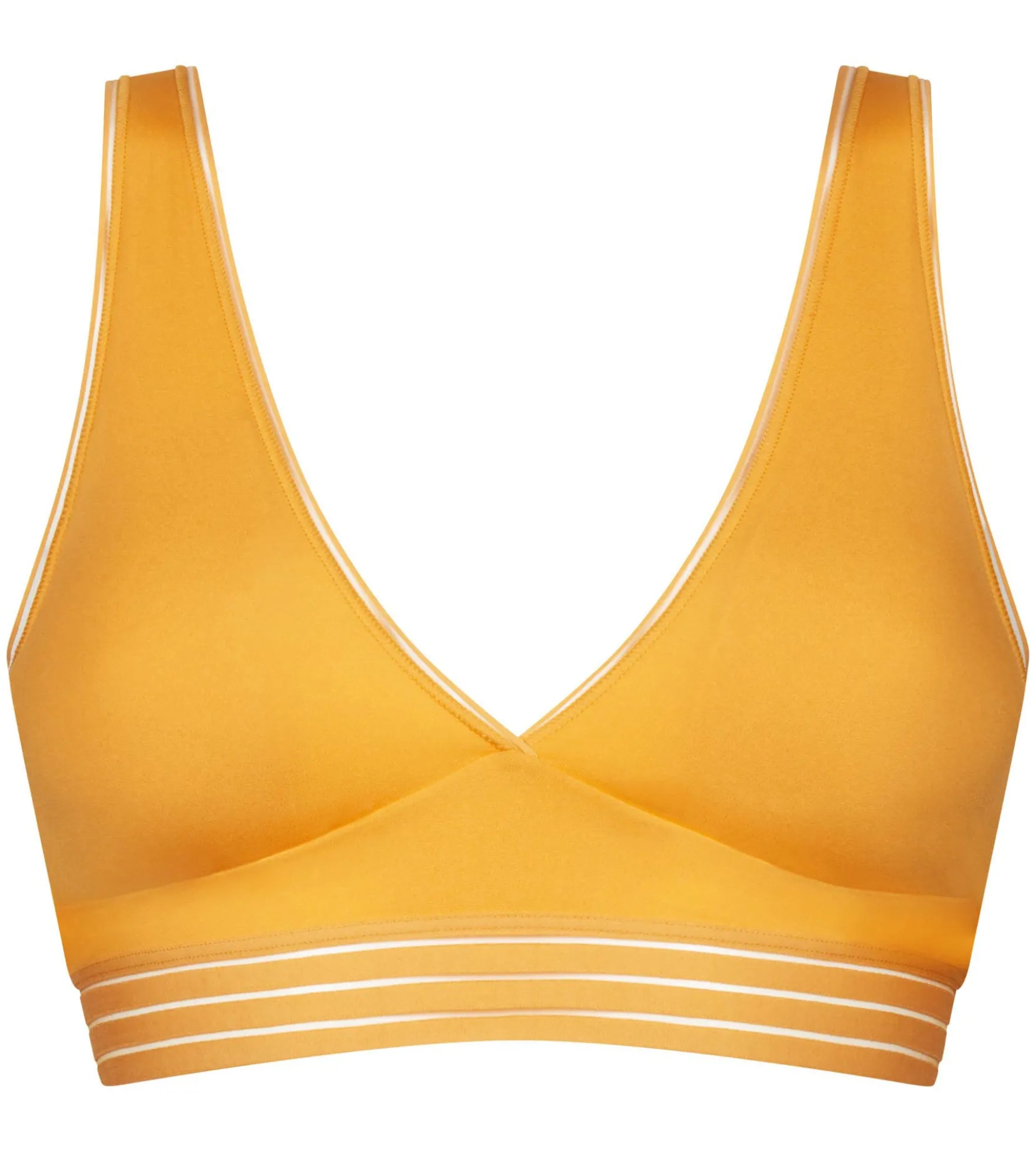 Soutien-gorge triangle sans armature en microfibre Jaune Oh My Dim’s